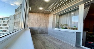 Обшивка лоджии Тобольск цена от 210 руб. м/2.